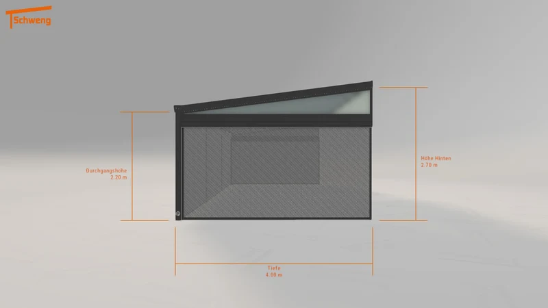 #DE Schweng Terrassenüberdachung S400 (ID rjw2dm)