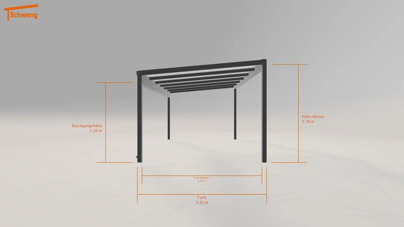 #DE Schweng Terrassenüberdachung S350 (ID w37pq3)