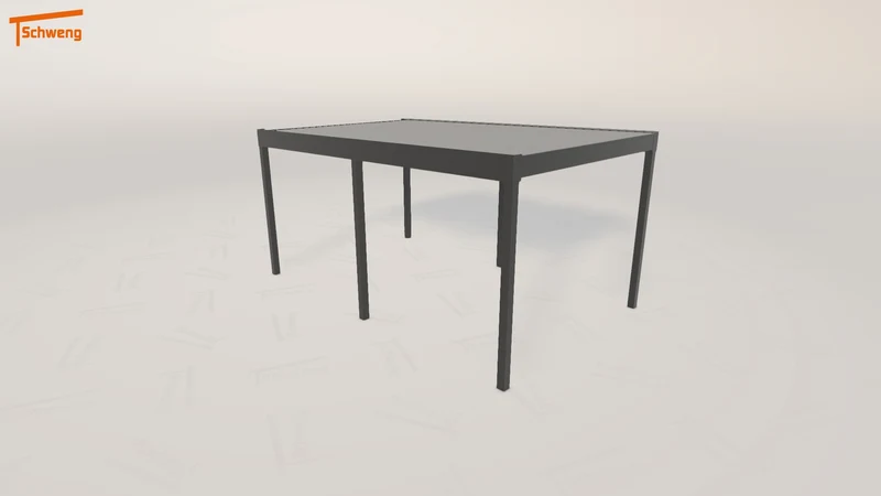 #DE Schweng Flachdachcarport C600 (ID zbjjzg) #MTG