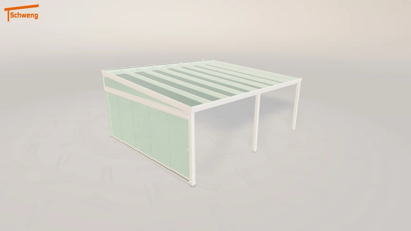 #DE Schweng Terrassenüberdachung S400 (ID k2995p)