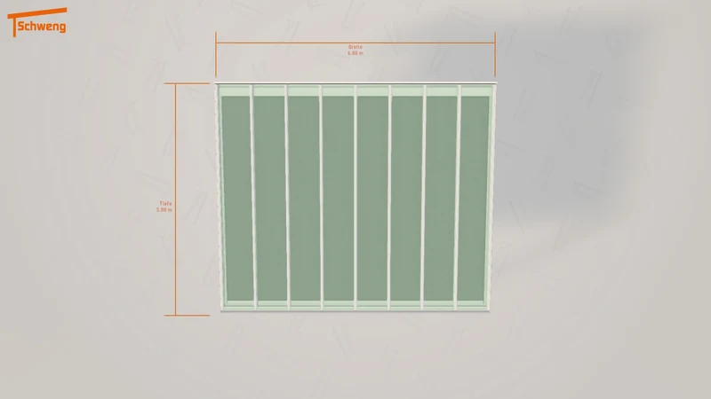 #DE Schweng Terrassenüberdachung S400 (ID k2995p)