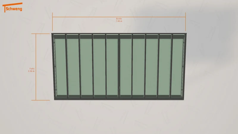 #DE Schweng Terrassenüberdachung S350 (ID qdj5w8) #MTG