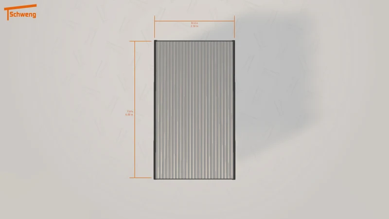 #DE Schweng Flachdachcarport C600 (ID 42z5qz)