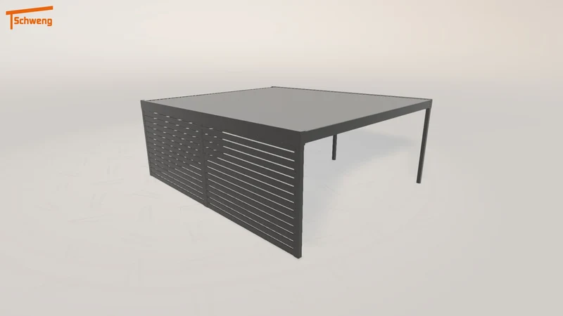 #DE Schweng Flachdachcarport C600 (ID qdjz5w) #MTG