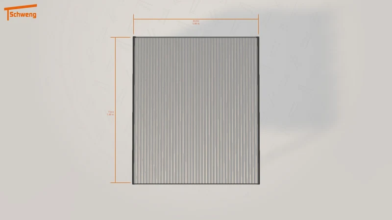 #DE Schweng Flachdachcarport C600 (ID qdjz5w) #MTG