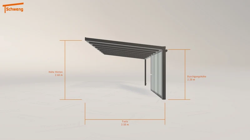 #DE Schweng Terrassenüberdachung S400 (ID 5mn88d)