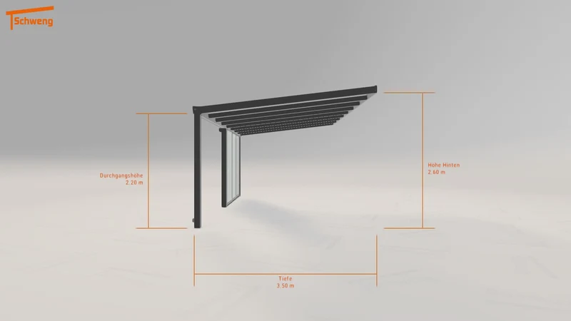 #DE Schweng Terrassenüberdachung S400 (ID 5mn88d)