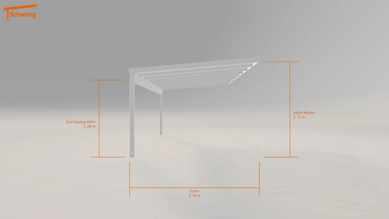 #DE Schweng Terrassenüberdachung S400 (ID pb89vz)