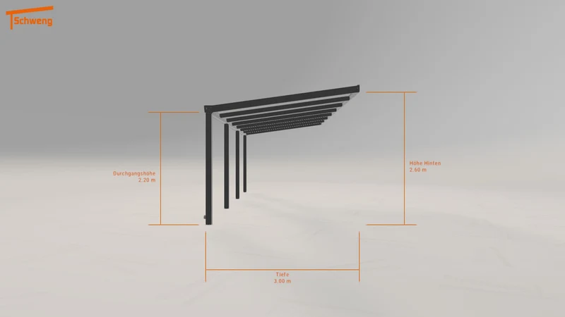#DE Schweng Terrassenüberdachung S400 (ID zbj9jz)