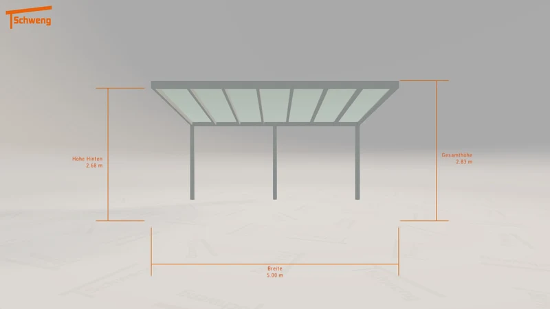 #DE Schweng Terrassenüberdachung S350 (ID qdj7yz)