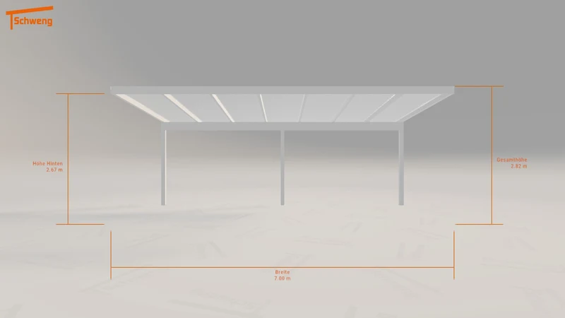 #DE Schweng Terrassenüberdachung S350 (ID w37m24)