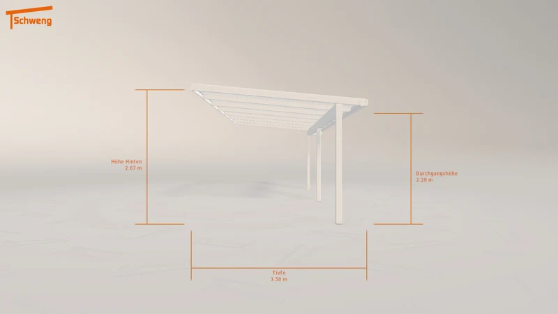#DE Schweng Terrassenüberdachung S350 (ID w37m24)