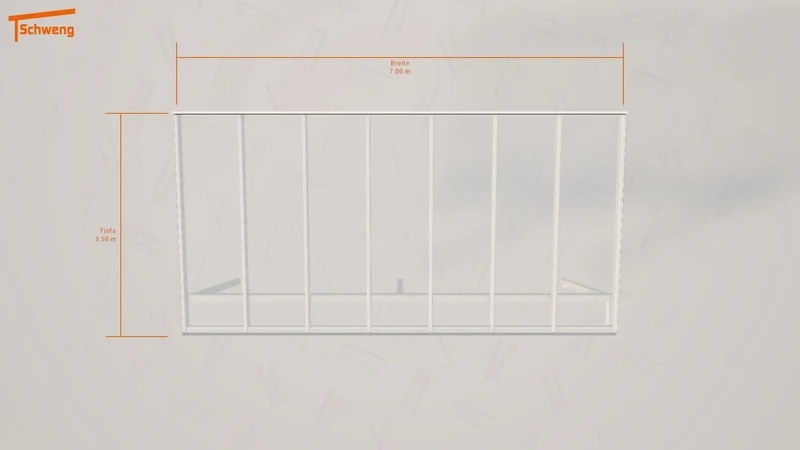 #DE Schweng Terrassenüberdachung S350 (ID w37m24)