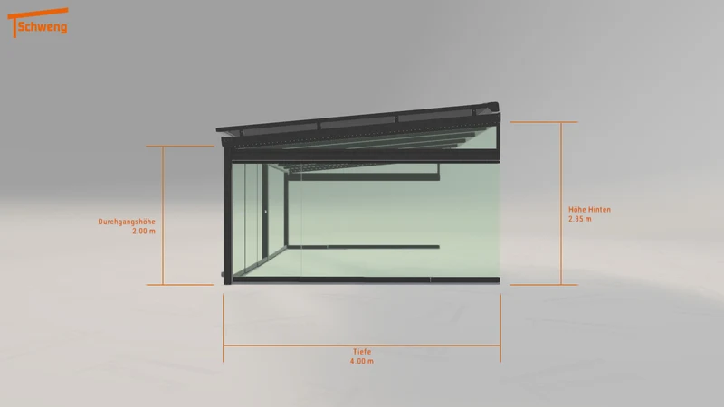 #DE Schweng Terrassenüberdachung S400 (ID 85dqm5)