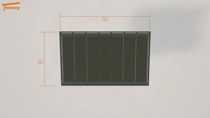 #DE Schweng Terrassenüberdachung S350 (ID bk9pvg)