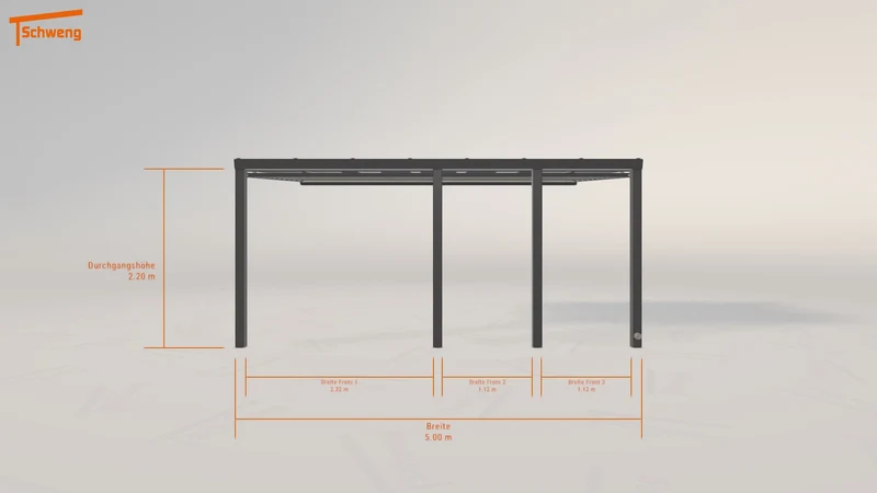#DE Schweng Terrassenüberdachung S350 (ID 85dp3j)
