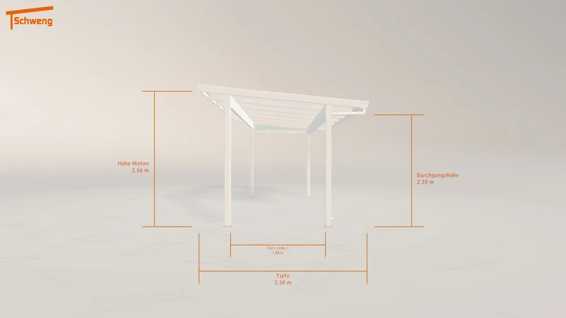 #DE Schweng Terrassenüberdachung S400 (ID 9wnpr9)