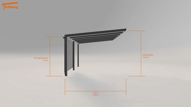 #DE Schweng Terrassenüberdachung S350 (ID w374qw)