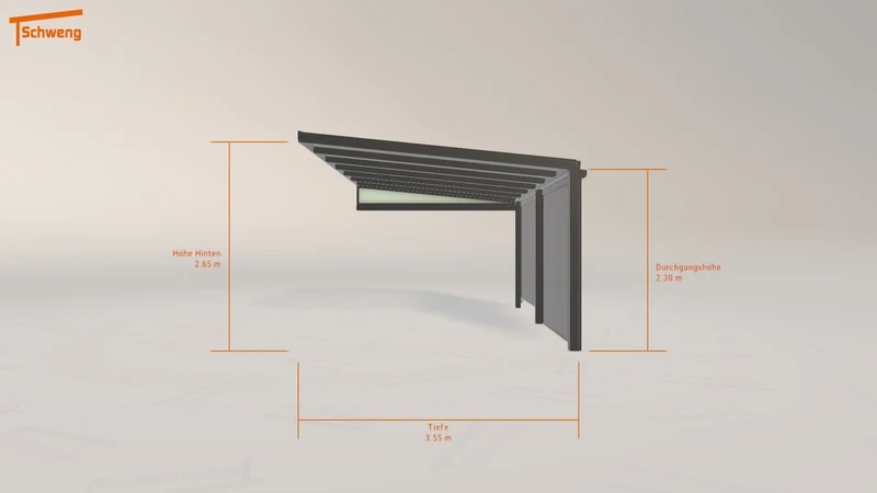 #DE Schweng Terrassenüberdachung S350 (ID 85dq8m)