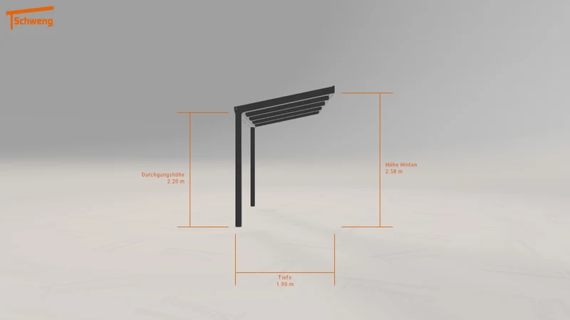 #DE Schweng Terrassenüberdachung S350 (ID dv543q)