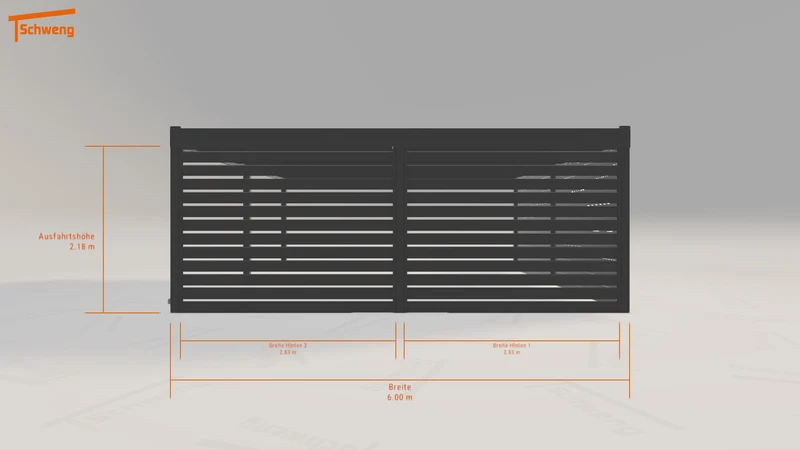 #DE Schweng Flachdachcarport C600 (ID yg8vkk) #MTG