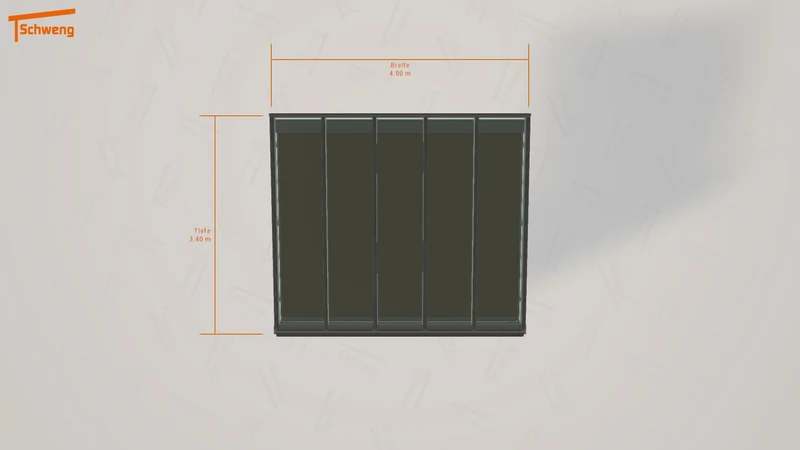 #DE Schweng Terrassenüberdachung S400 (ID x7xk9d) #MTG