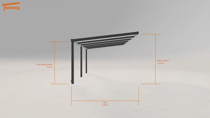 #DE Schweng Terrassenüberdachung S400 (ID bk9b2q)