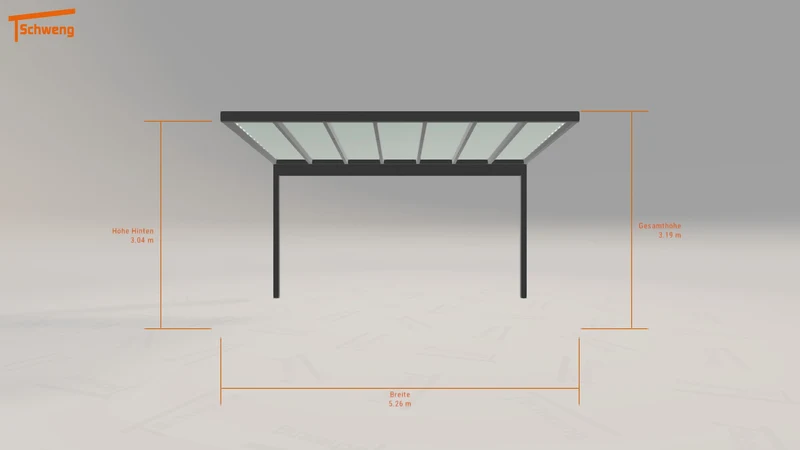 #DE Schweng Pultdachcarport S350 (ID zbjdm9) #MTG