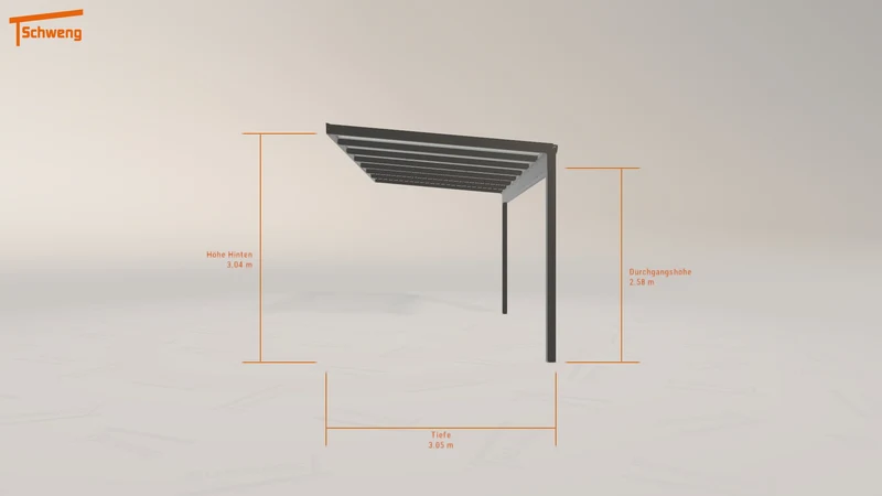 #DE Schweng Pultdachcarport S350 (ID zbjdm9) #MTG