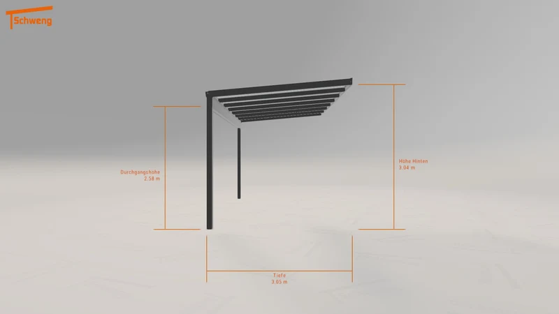 #DE Schweng Pultdachcarport S350 (ID zbjdm9) #MTG
