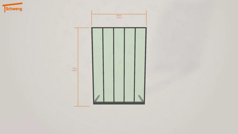 #DE Schweng Terrassenüberdachung S400 (ID 33wd3z)