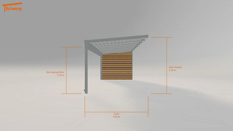 #AT Schweng Terrassenüberdachung S400 (ID pb8b9v)