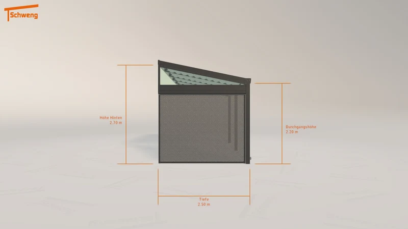 #DE Schweng Terrassenüberdachung S400 (ID zbjb5d)