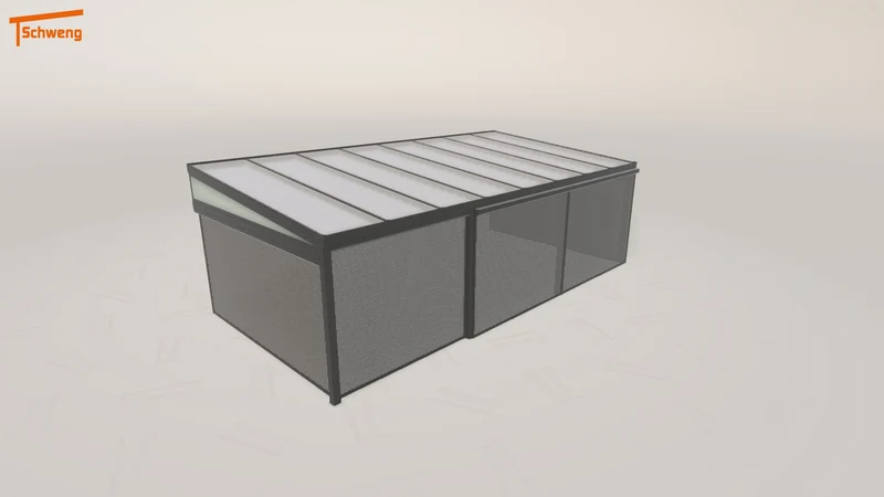 #DE Schweng Terrassenüberdachung S400 (ID mj5ym5)