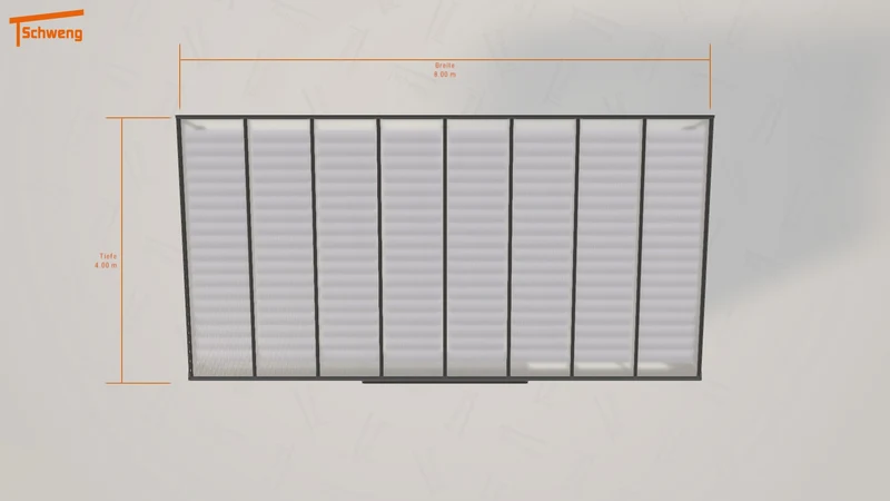 #DE Schweng Terrassenüberdachung S400 (ID 77qydp)