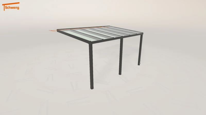 #DE Schweng Terrassenüberdachung S350 (ID 9wn837)