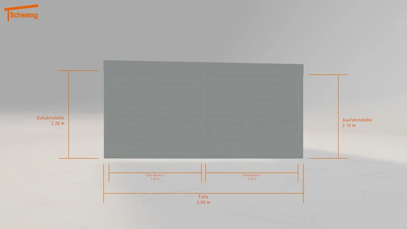 #DE Schweng Flachdachcarport C600 (ID 33wzk9) #MTG