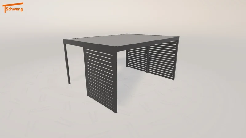 #DE Schweng Flachdachcarport C600 (ID 85djqm) #MTG