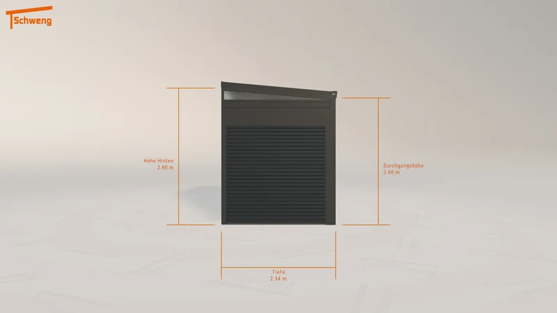 #DE Schweng Pultdachcarport S400 (ID yg8zrv)
