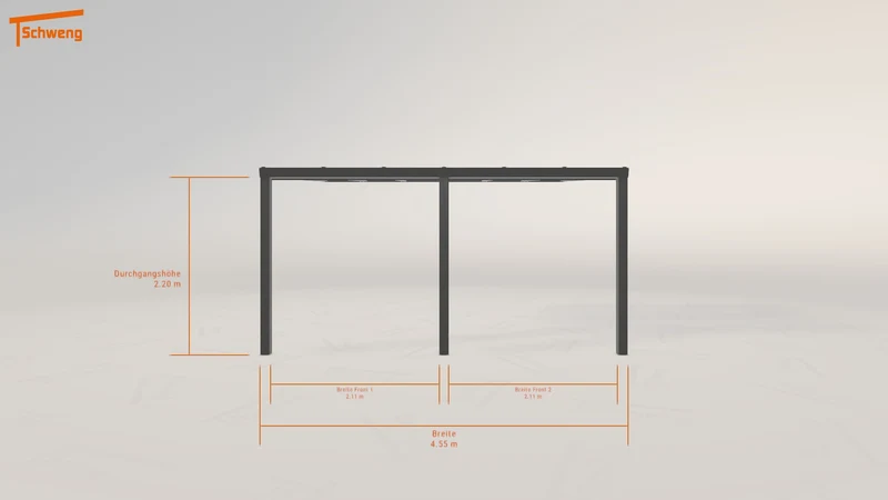 #DE Schweng Terrassenüberdachung S350 (ID v452b7)