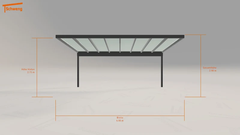 #DE Schweng Pultdachcarport S400 (ID qdj9bk) #MTG