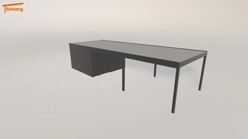#DE Schweng Flachdachcarport C600 (ID g78dnm) #MTG