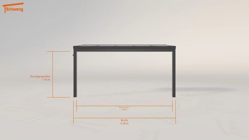 #DE Schweng Terrassenüberdachung S350 (ID 5mn8rd)
