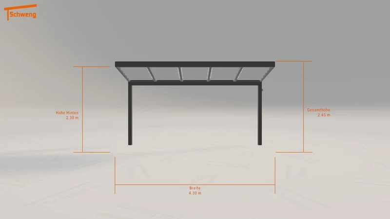 #DE Schweng Terrassenüberdachung S350 (ID 5mn8rd)