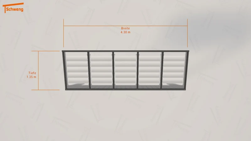 #DE Schweng Terrassenüberdachung S350 (ID 5mn8rd)