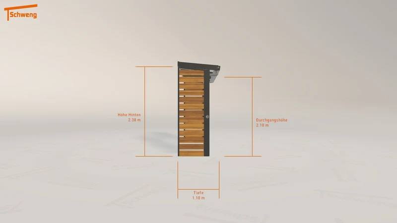 #DE Schweng Terrassenüberdachung S350 (ID 42zq57)