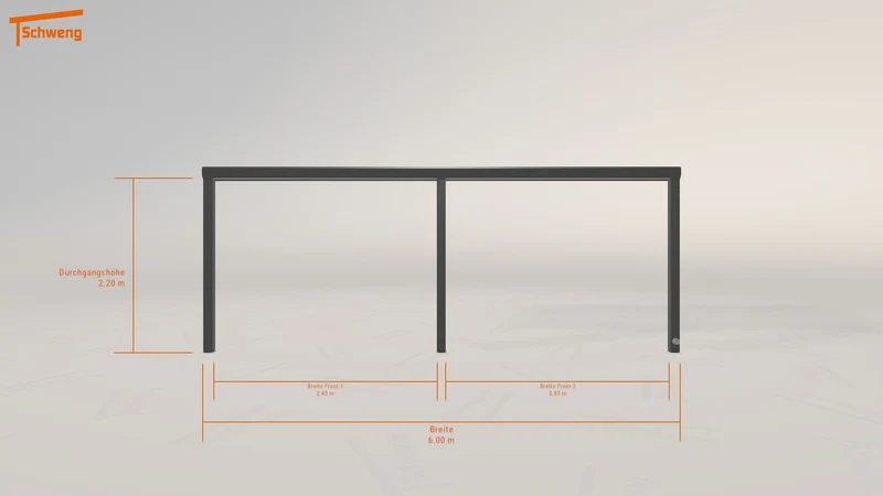 #DE Schweng Terrassenüberdachung S400 (ID 2qjx4y)