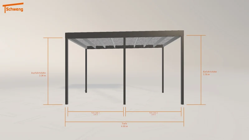 #DE Schweng Flachdachcarport C600 (ID mj5wyj) #MTG