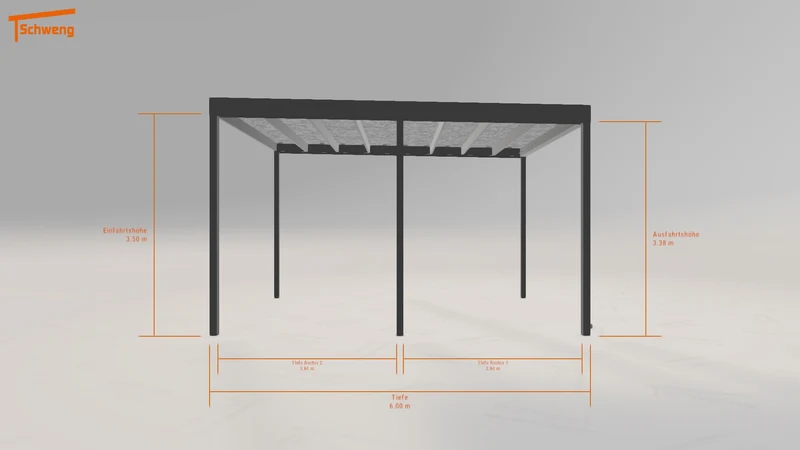 #DE Schweng Flachdachcarport C600 (ID mj5wyj) #MTG