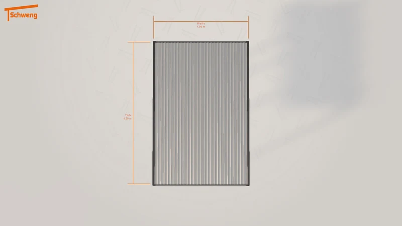 #DE Schweng Flachdachcarport C600 (ID mj5wyj) #MTG